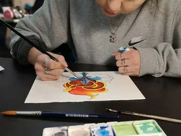 Clases de dibujo aplicado al tatuaje de la mano de carlos gambelli