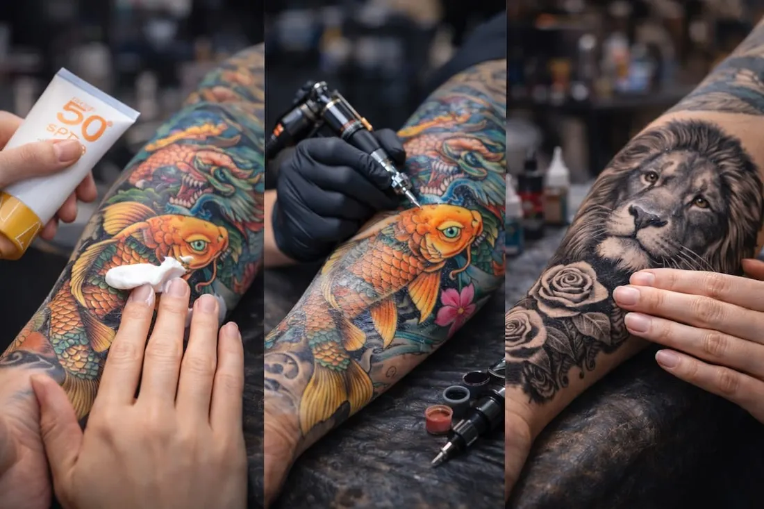 Mantenimiento largo plazo tatuajes