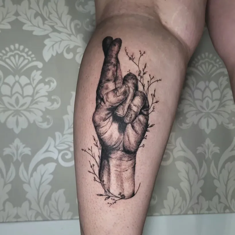 Tatuaje realista de un corazón anatómico en la mano, ESAP Madrid Tatuaje realista de un corazón anatómico en la mano, ESAP Madrid