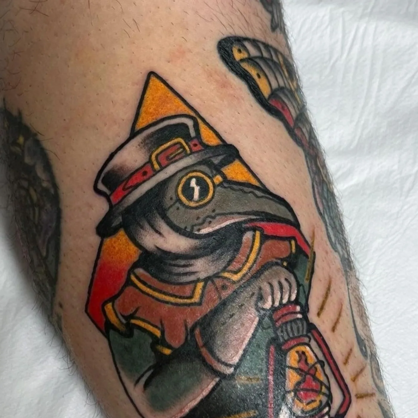 Tatuaje tradicional · ESAP Madrid Tatuaje estilo tradicional